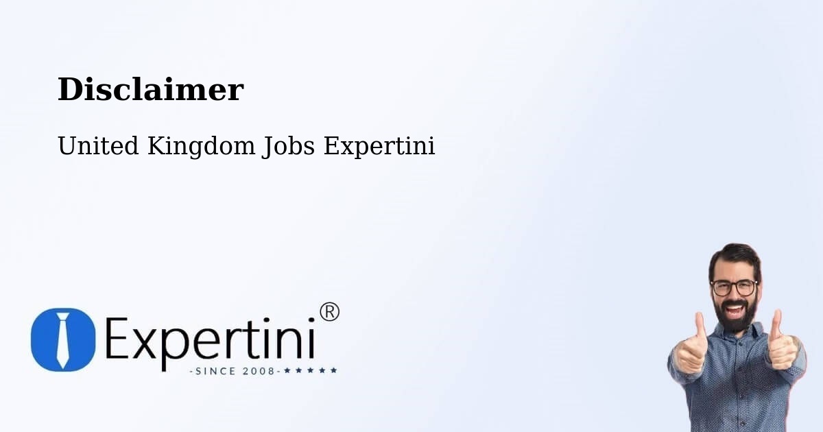 Disclaimer – Abingdon - United Kingdom Jobs Expertini